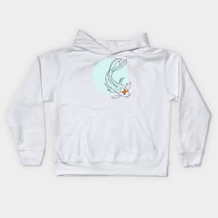 Koi Fish Kids Hoodie